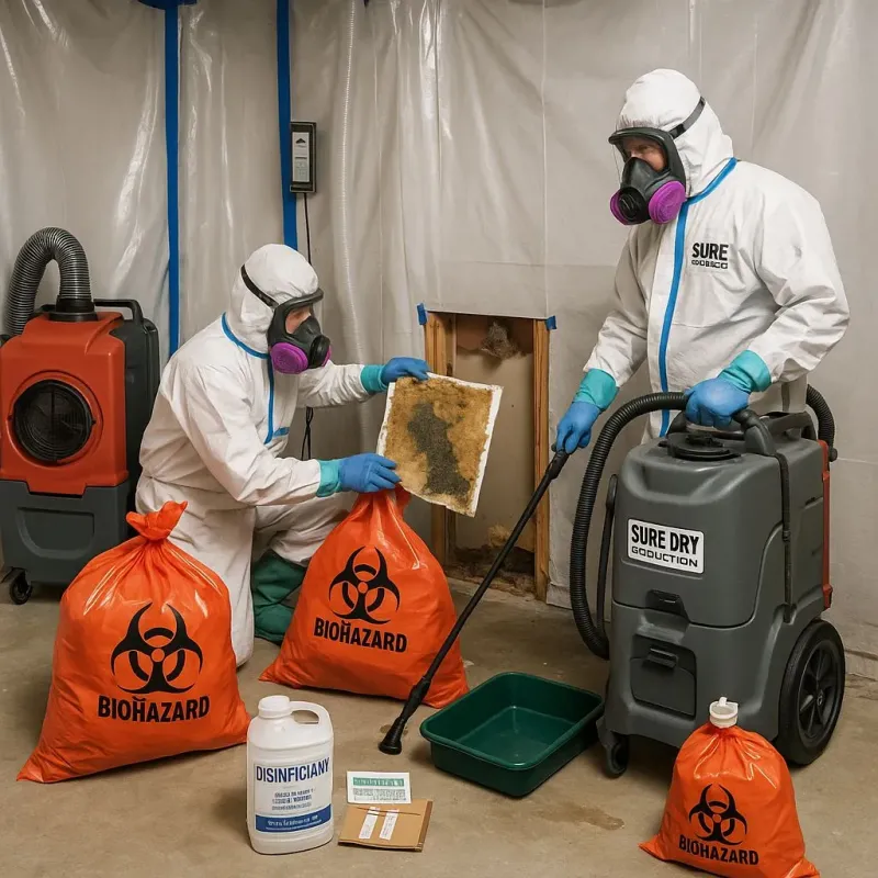 Contaminated Water Handling Protocols process in Cameron, MO